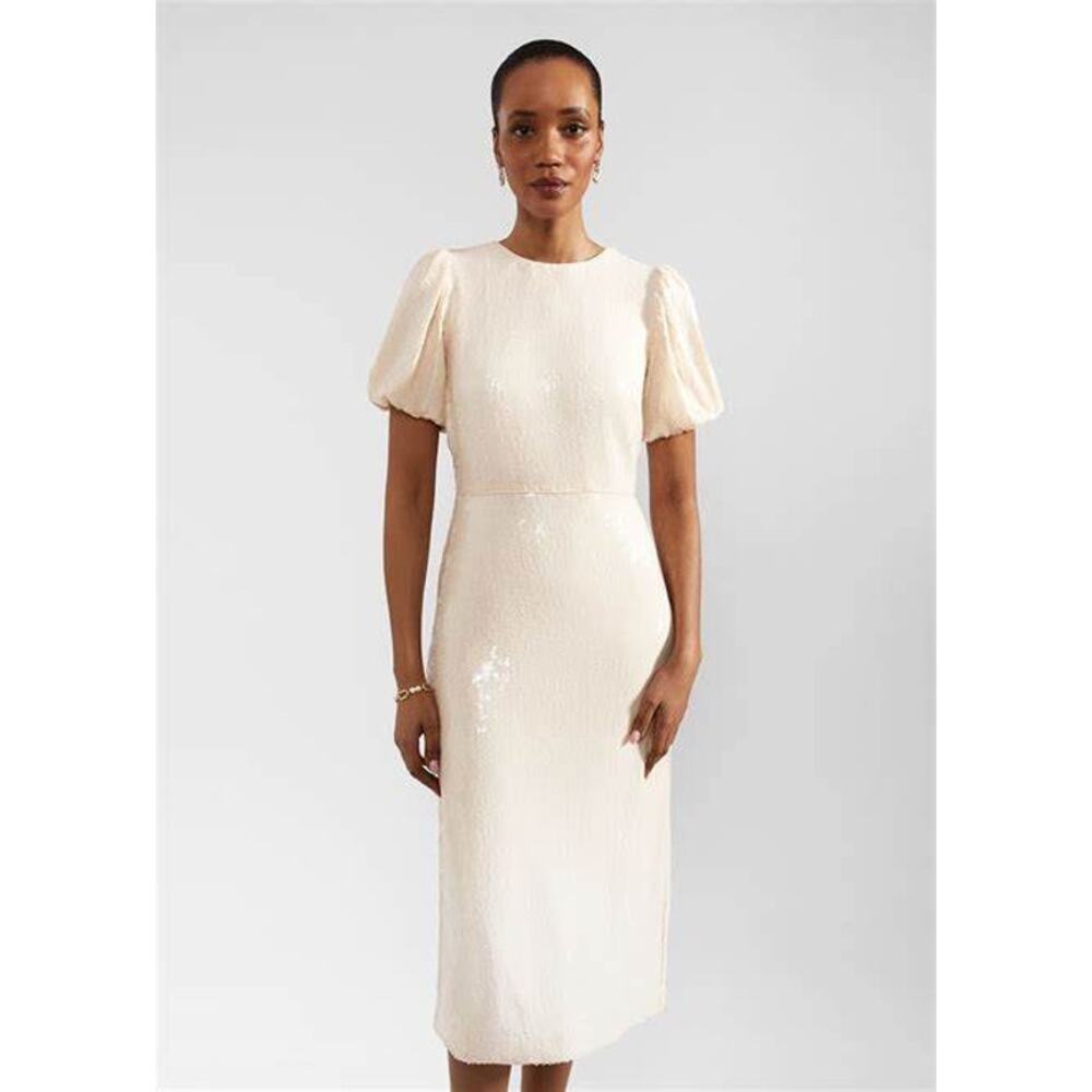 Hobbs Tamzin Sequin Midi Dress